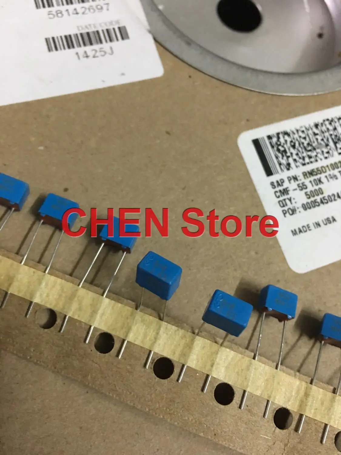 10PCS/20PCS Original Vishay ERO KP1830 6800pF/63V 5% P5MM blue Polypropylene film capacitor 682/63v Hi-Fi Audio 682 63v 6N8