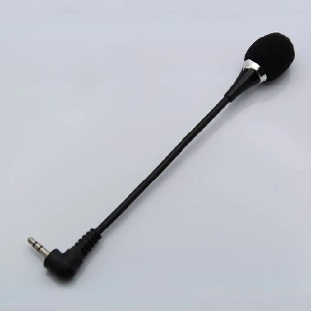 

Hot Sale Newest Notebook 3.5mm Computer Desktop Mobile Phone Small High Quality Black Plug Microphone Mini Mic