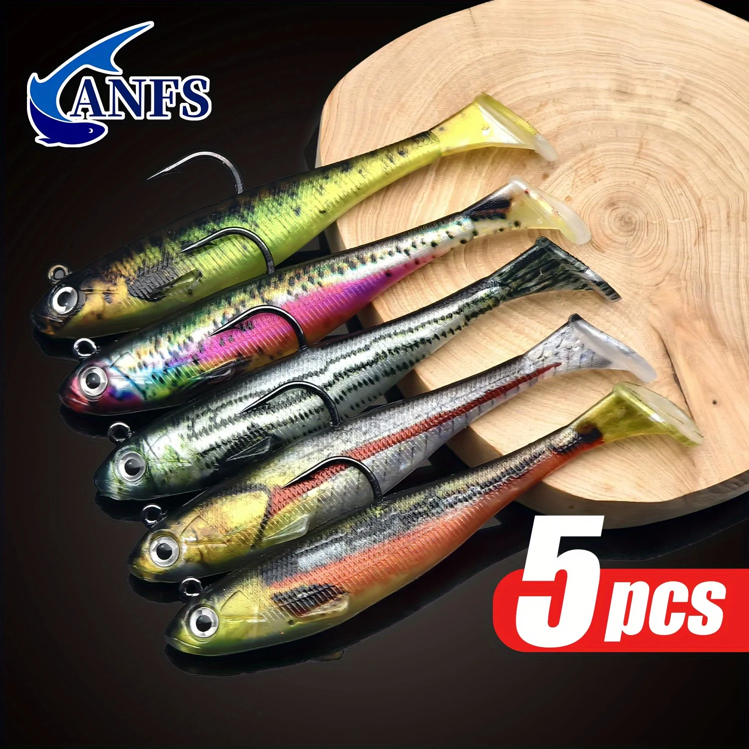 Anfs 5Pcs Fishing L…