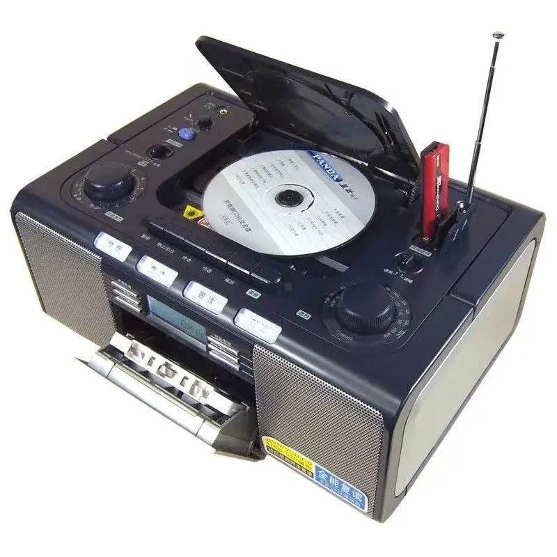 

Кассетный CD-плеер, стереозвук, портативные подарки, многофункциональная кассета, FM-радиоплеер для обучения музыкальному языку