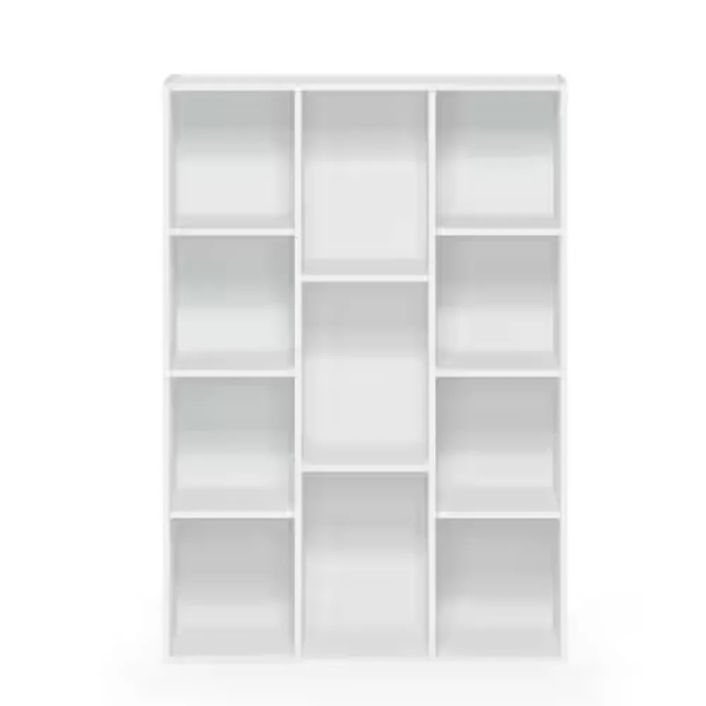 

6 Tier Large Bookshelf, Bookcase with 17 Open Display Shelves,Bookcases and Bookshelves for Living Room, Home Office
