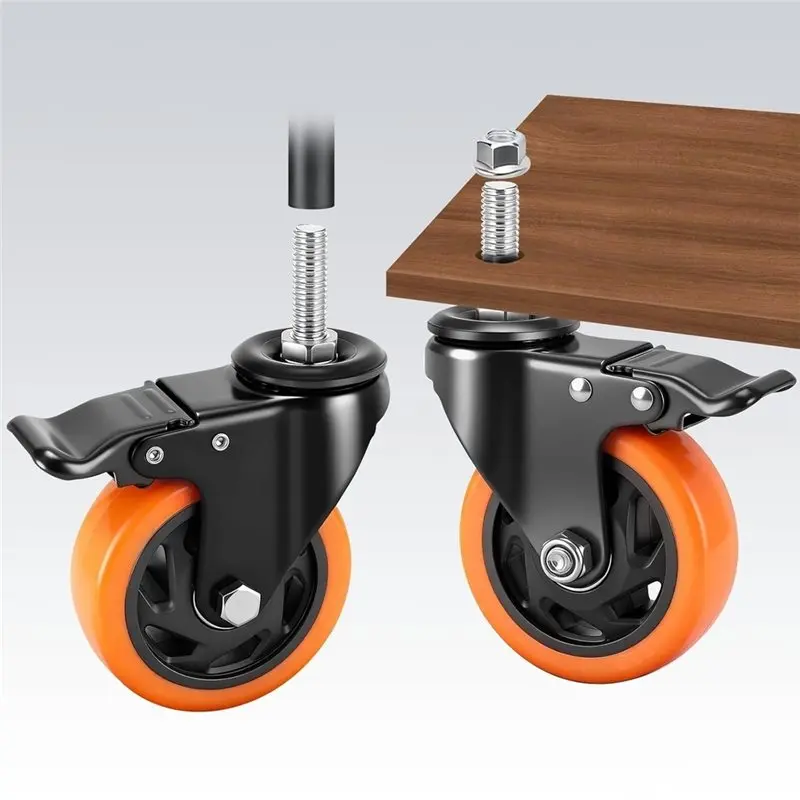 ABMR-4 Inch Caster Wheels, 1/2