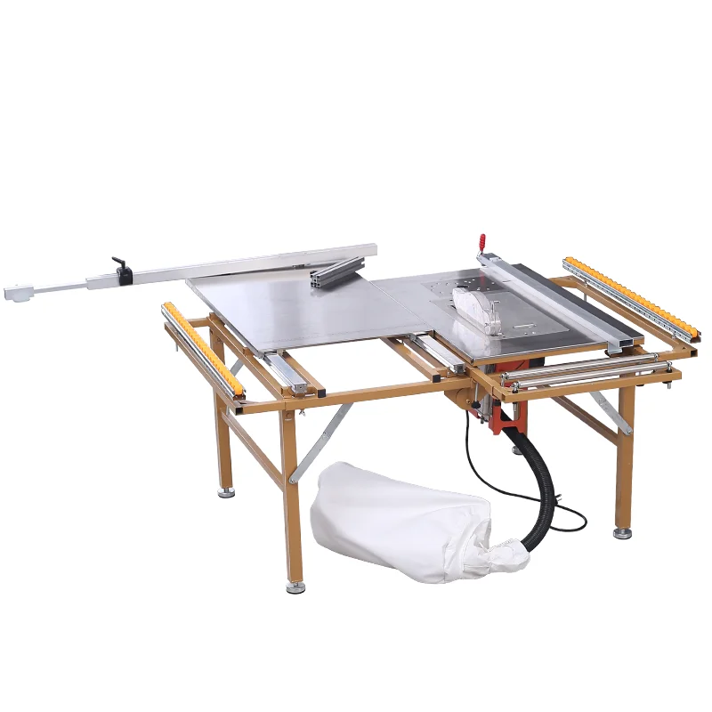 WJ80 Woodworking Table Saw Multifunctional Folding Portable Precision Sawing Machine Bench Worktable Cutting Banding Machine