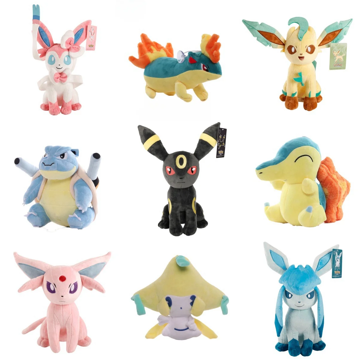 Pokemon Blastoise Plush Umbreon Leafeon Espeon Sylveon Jirachi Cyndaquil Glaceon Quilava Peluche Toys Hobbies Exquisite Gifts