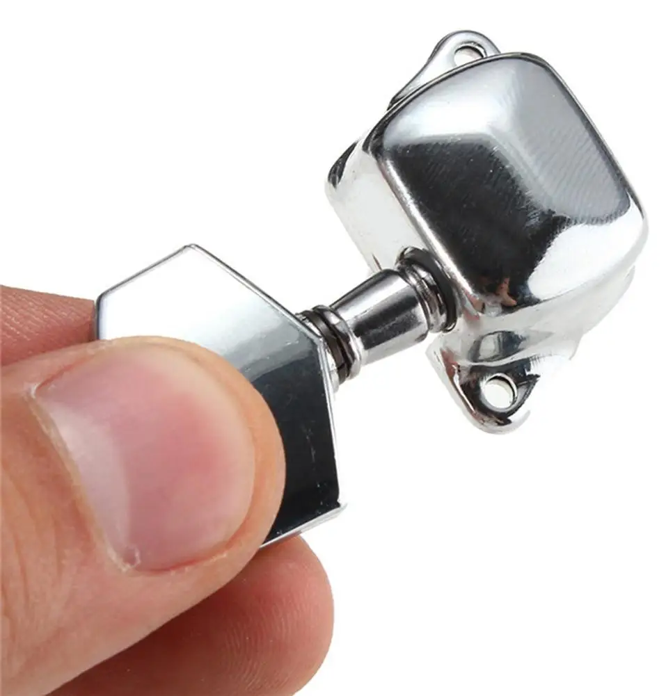 2026 ضبط الغيتار أوتاد رؤساء آلة مفتوحة المستقبلون مفاتيح البيضاوي زر الصوتية لأجزاء الغيتار الشعبي أجزاء زر سلسلة الغيتار #1