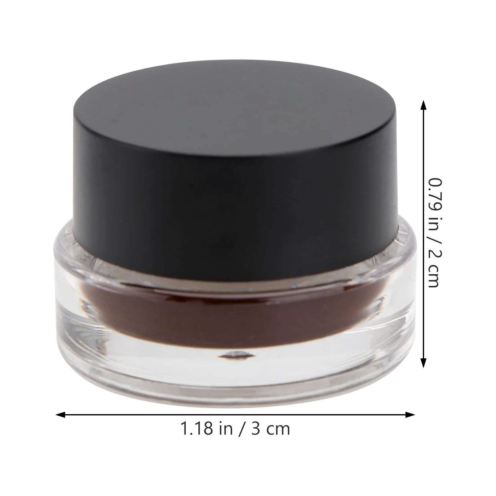 2 個防水アイライナージェル眉毛パウダーセットマットシマーアイシャドウクリーム長期的な抗汗メイクグリッター