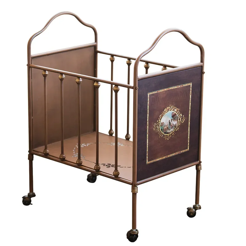 Retro Home Light Luxury Removable Dirty Clothes Basket Bedroom Household Clothing Plush Storage Basket Shelf