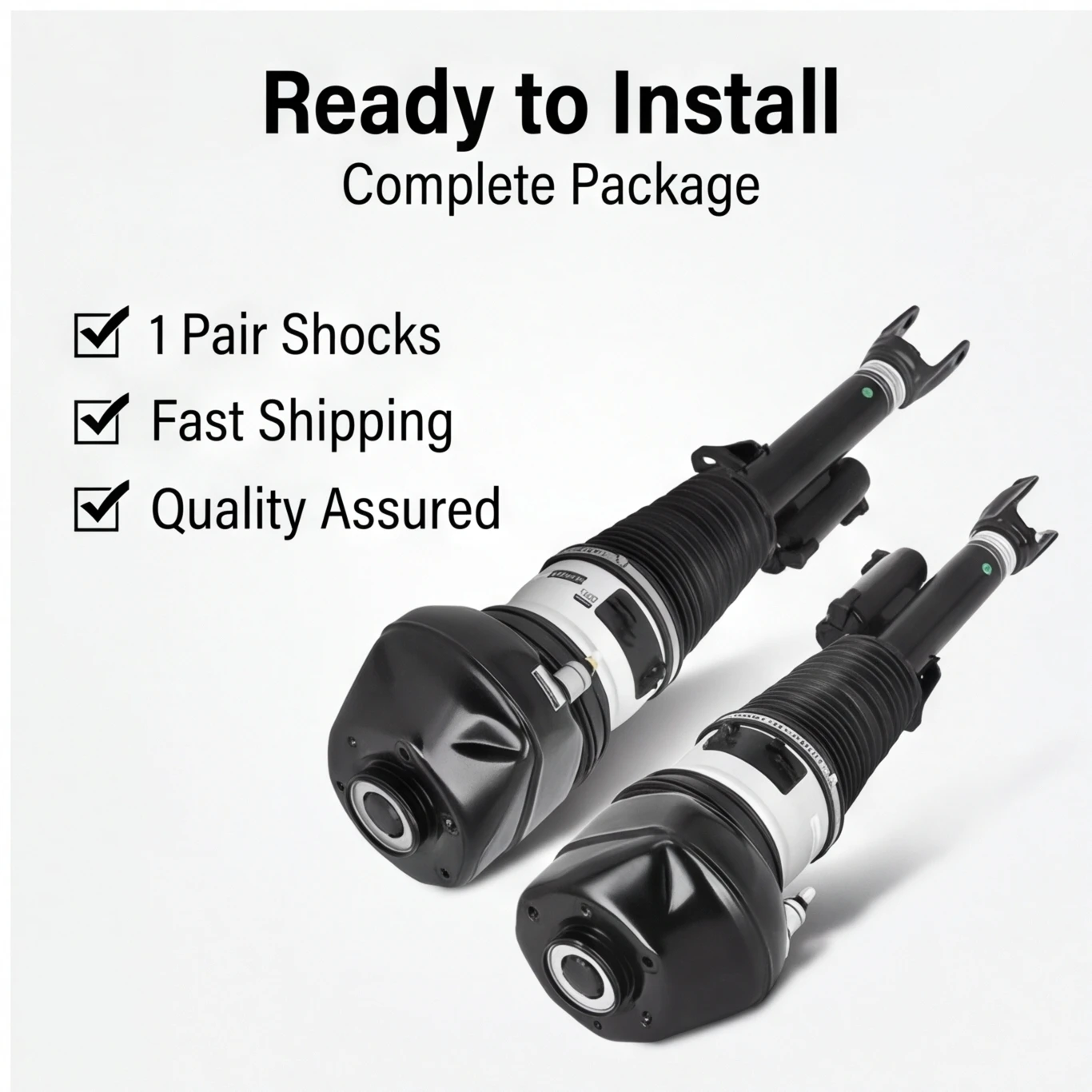 Pair Front Air Suspension Shock Absorber Spring Strut For BMW G11 G12 750Le 740i 750i 750li 760li  37106899037, 37106877554