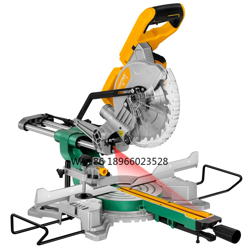 New Arrival Miter Saw Double Bevel With Sliding With  Blade Size 210*25.4mm*24T Voltage 220-240V-50/60Hz