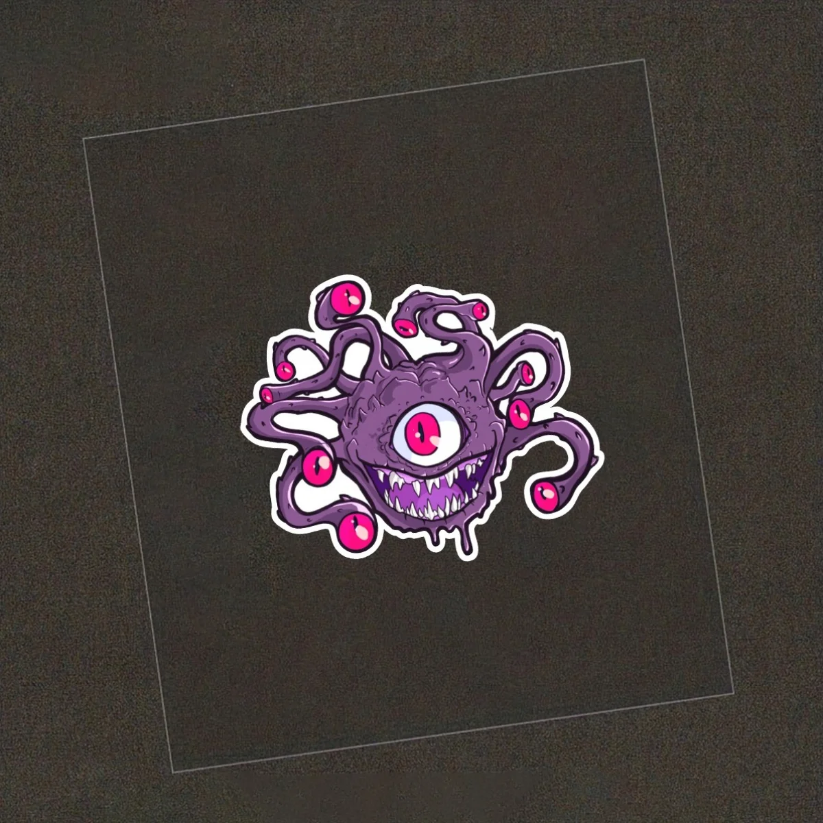 Cartoon Octopus Stickers, Matte Vinyl Decals for Cars, Skateboards and Daily Smooth Surface Decoration