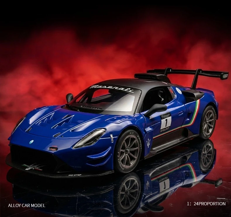 1:24 GT2 سبيكة سيارة رياضية نموذج محاكاة الجمود لعب الأطفال هدايا عيد الميلاد دييكاست سبيكة نموذج سيارة تحصيل