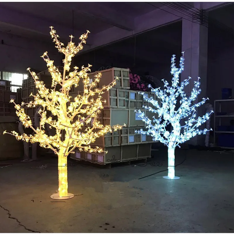 Upscale LED Cherry Styles Christmas Tree Lights Park Festival Waterproof Landscape Lamp For Garden Courtyard Home Decoration