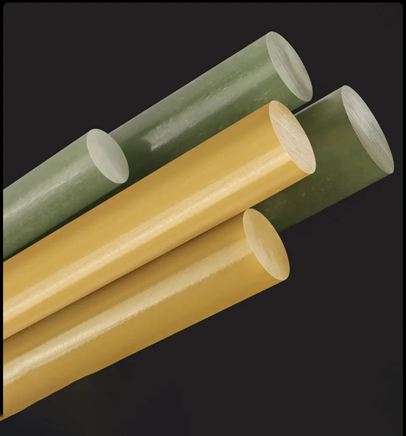 3240 Epoxidharzstange FR4 Glasfaserstab Hellgrüner Stab Antistatisch Hochtemperatur 500 mm Länge – Detail 3