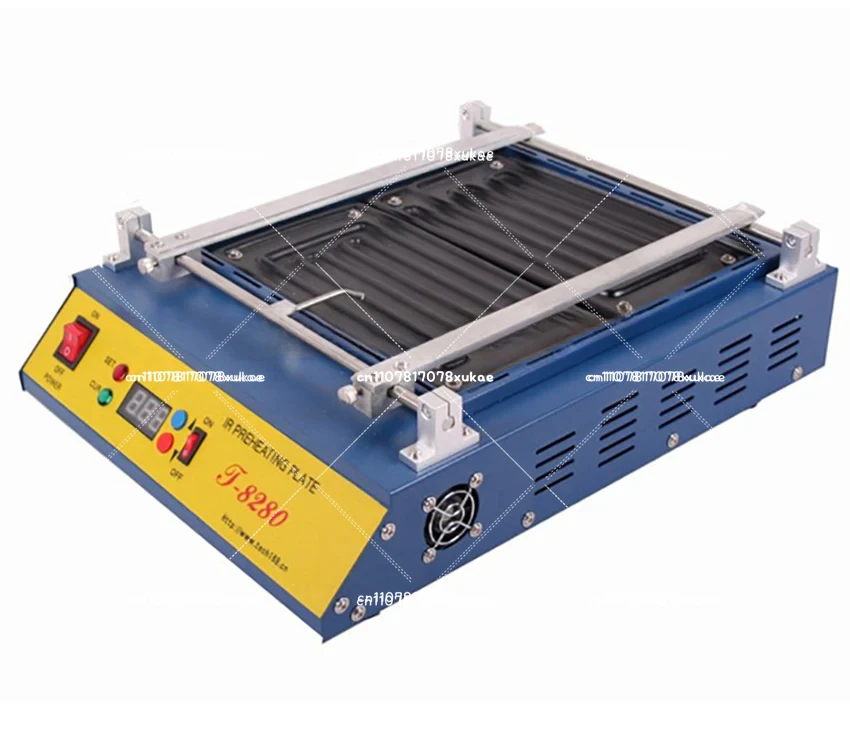 220V or 110V Puhui T8280 PCB Preheater IR Preheating Plate T-8280 IR-Preheating Oven 0-450degree Celsius Solder Repair