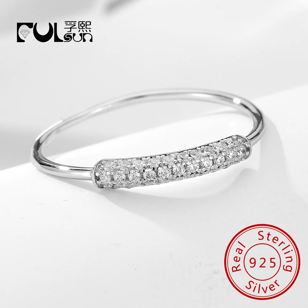 

Luxury Simple Style Jewelry Ring Anniversary Bands Broken zircon Twine Ring for women