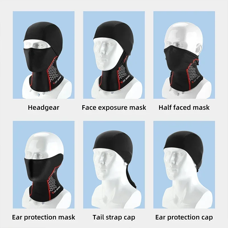 غرب ركوب الدراجات الصيف الحرير الجليد بالاكلافا UPF50 + Sunproof الدراجات قبعات عاكسة تنفس التنزه قبعة صيد التبريد الرياضة والعتاد