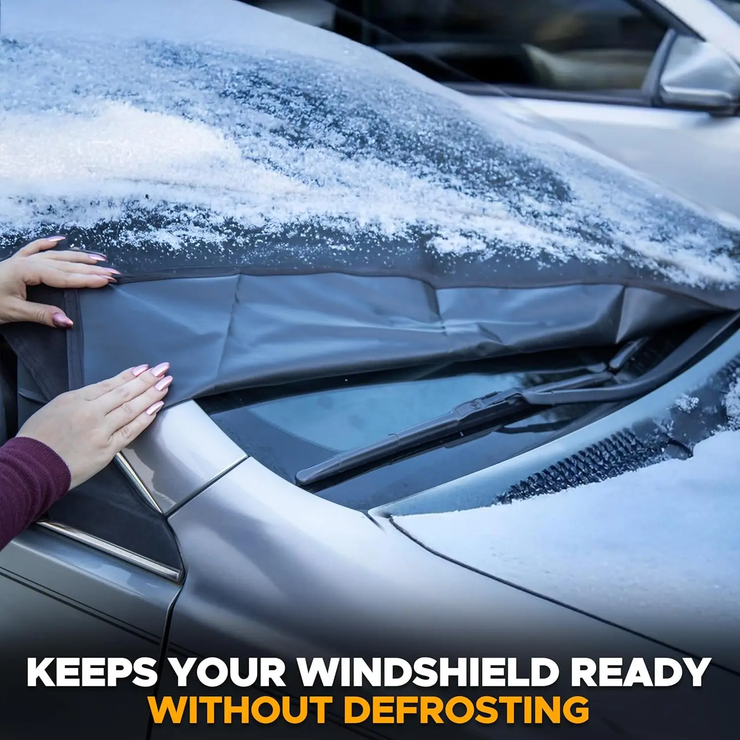 

Universal Windshield Sunshades Frost Ice Shield Snow Dust Protector For Motorhome Camper Van Windscreen Cover Cars Accessories