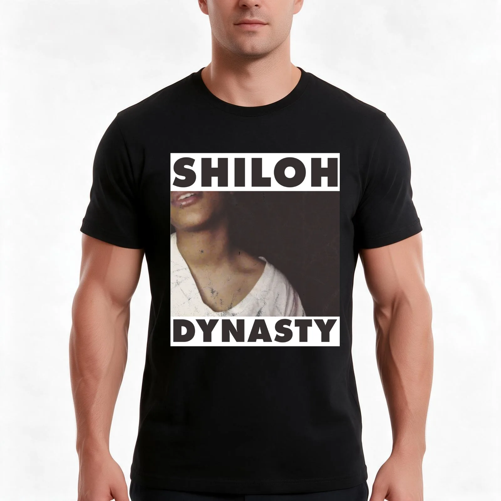 Shiloh Dynasty Fanart Music Sad song musician artwork T-Shirt, Summer Casual Cotton Tee, Oversized Streetwear Tops, 100% Cotton