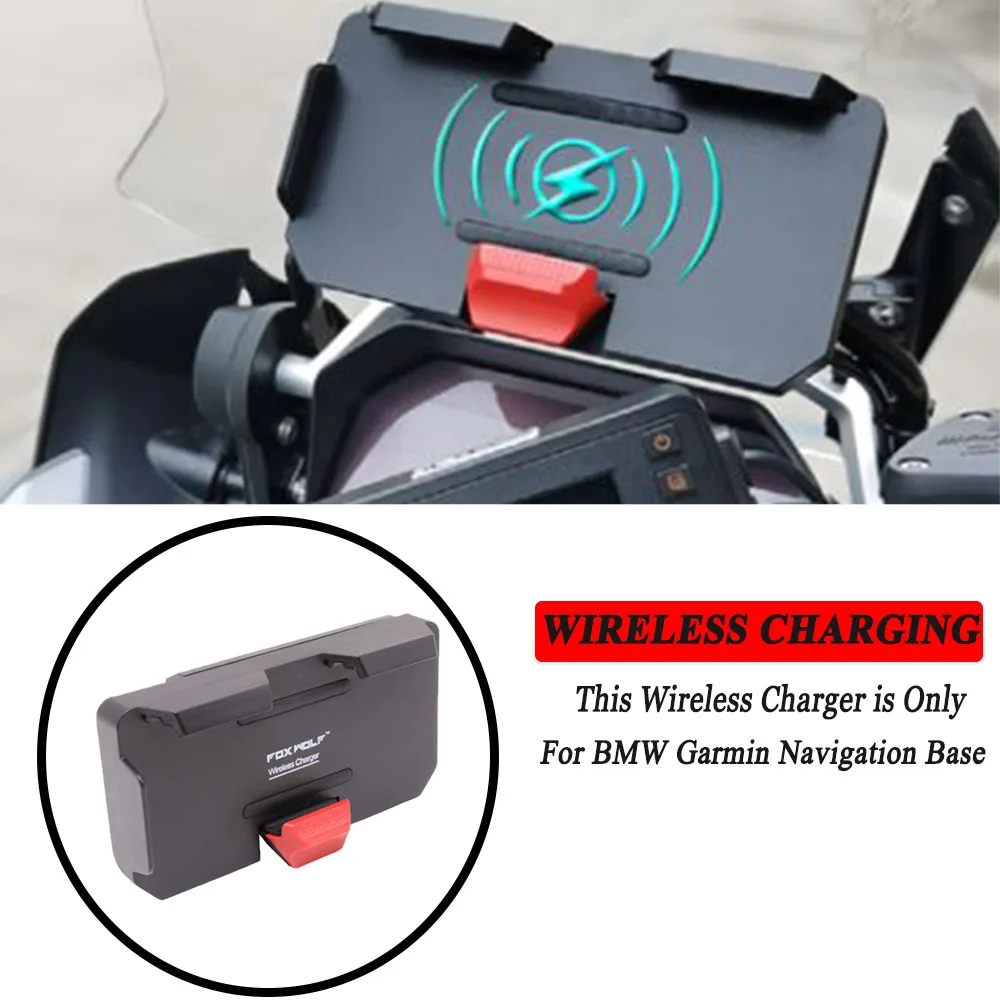 

Mobile Phone Motorcycle Navigation Bracket Wireles Charging Support For R1200GS F800GS F700GS R1250GS CRF 1000L F85200GS ADV