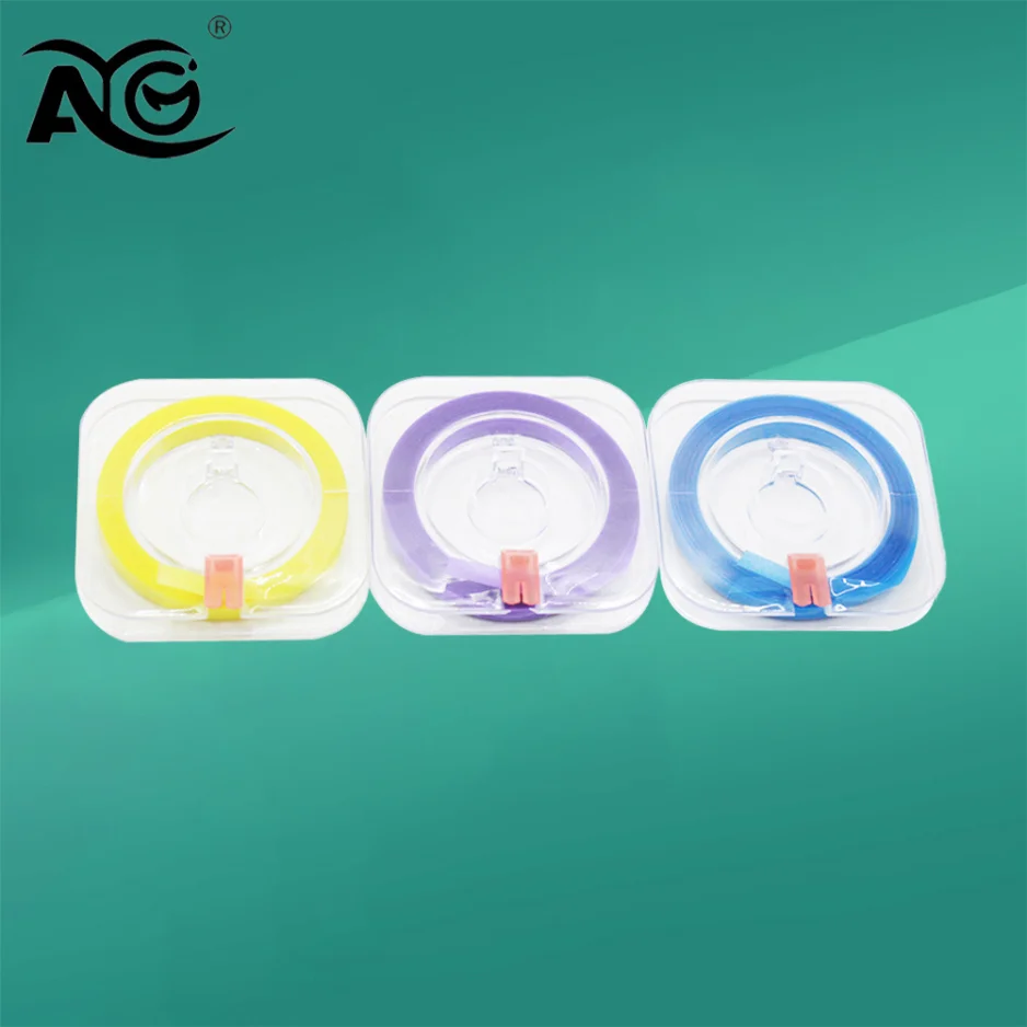 

AG 1Roll Dental Polishing Strip Roll 4mm*6m Teeth Grinding Sanding 3 color Dentistry Teeth Whitening Material