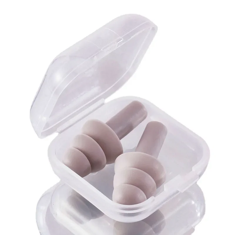 ที่อุดหูซิลิโคนแบบนิ่มกันน้ำปลั๊กอุดหูสำหรับว่ายน้ำใช้ซ้ำได้ลดเสียงรบกวนปลั๊กอุดหูสำหรับใส่นอนที่ป้องกัน2023