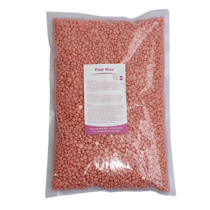 4X 500G Waxing Wax Beans For Hair Removal Full Body Hot Film Hard Depilatory Wax Beads For Wax Heater Machine Style 6