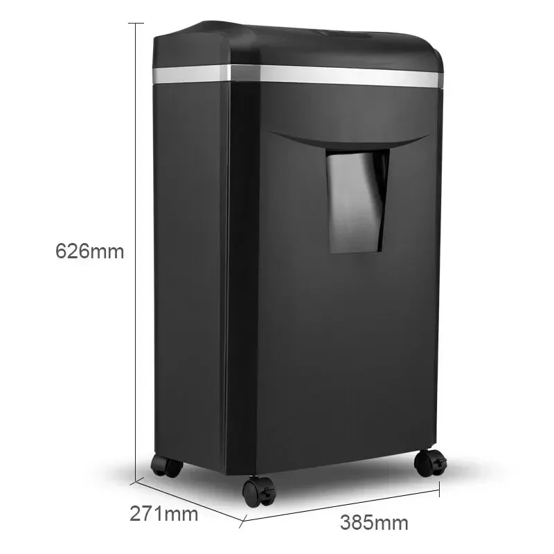 Paper Shredder 20L Electric Paper cutting machine medium-sized high security office small particle file high-power shredder