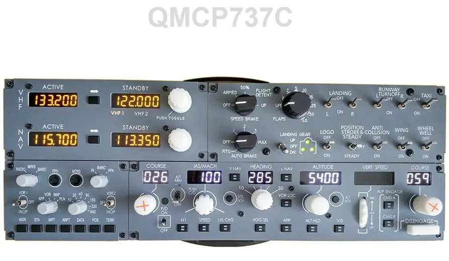 QMCP737C Flight Simulation Panel ZIBO737 Xplane Quaker Quality Quaker Quaker MCP