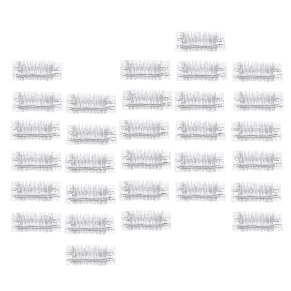 

200pcs Waterproof Ear Protective Cover White Disposable Ear Caps For Showering Hair Dyeing Salon Use Bathing Accessories