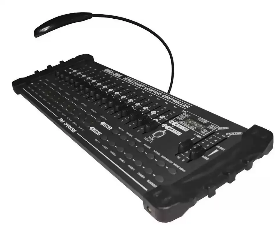 384B console dmx512 light controller stage light led par light bar light rocker light console