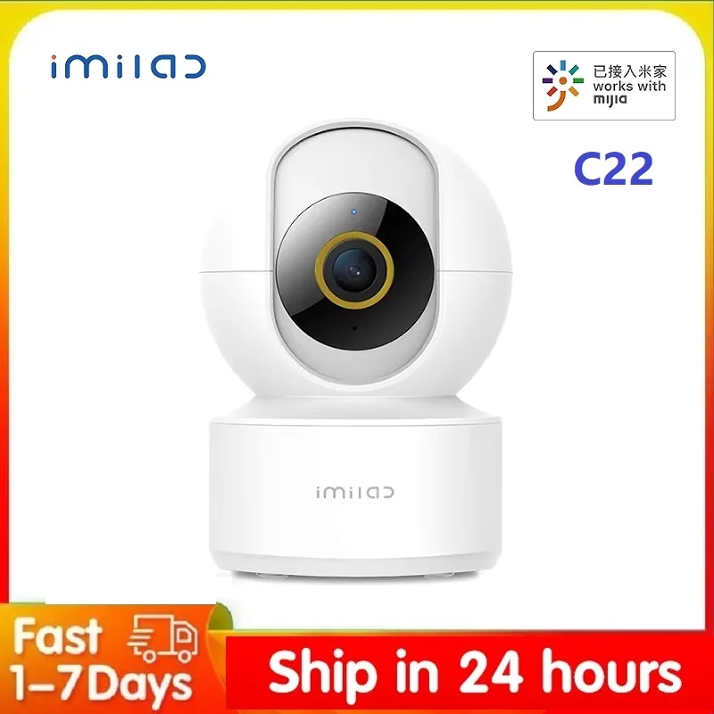 Cámara de seguridad IMILAB C22 3K potente algoritmo AI protección de seguridad CCTV cámara IP interior para bebés compatible con aplicación Mi Homes