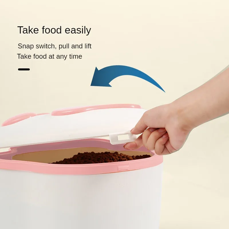 Großer Hundefutter-Aufbewahrung eimer, versiegelt, feuchtigkeit sicher, Katzenfutter eimer, Katzenfutter eimer, Haustier bedarf