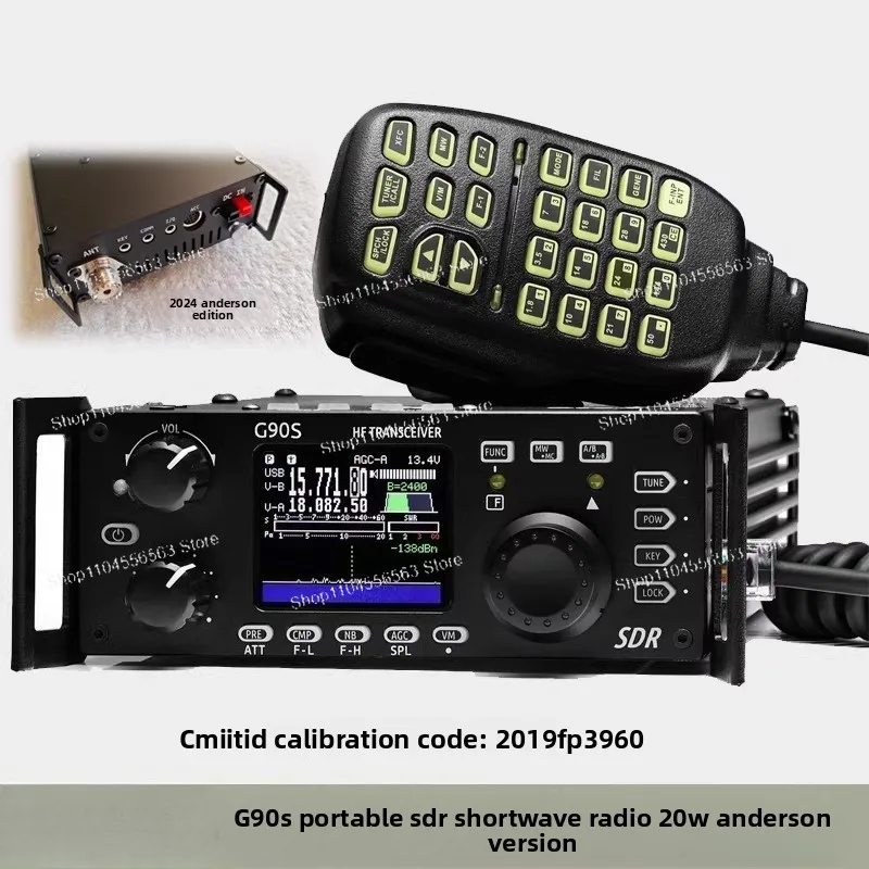 

Радиоприемник G90S (коротковолновый) / G90N (портативный) SDR со встроенной антенной, одобренная версия Anderson