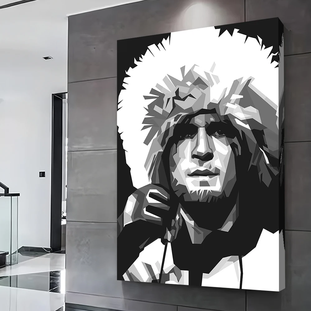 ملصق خبيب نورماغوميدوف مطبوع قابل للتخصيص على القماش للصور جدار الفن غرفة تزيين الديكور الداخلي للمنزل #2