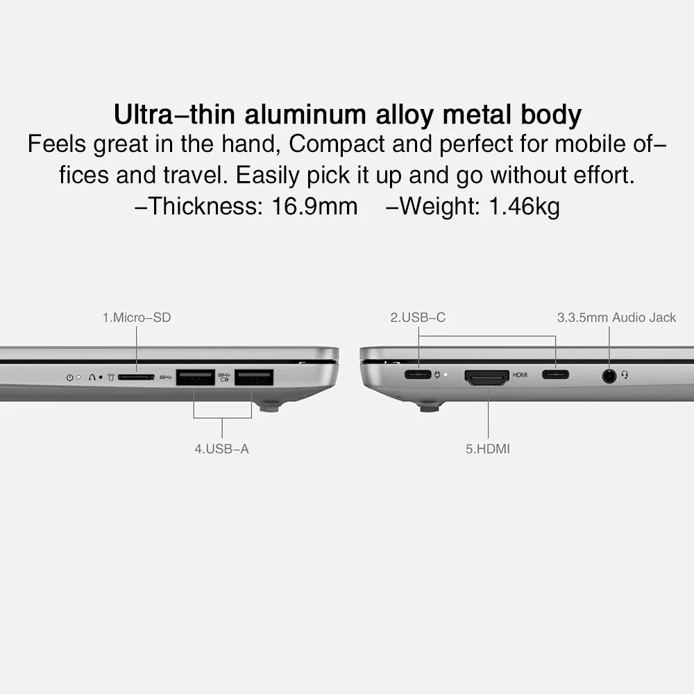 Komputer Laptop Lenovo Xiaoxin 14 Intel i5 13420H, komputer Notebook PC tampilan 14 inci 60Hz 16G 32G 512G SSD