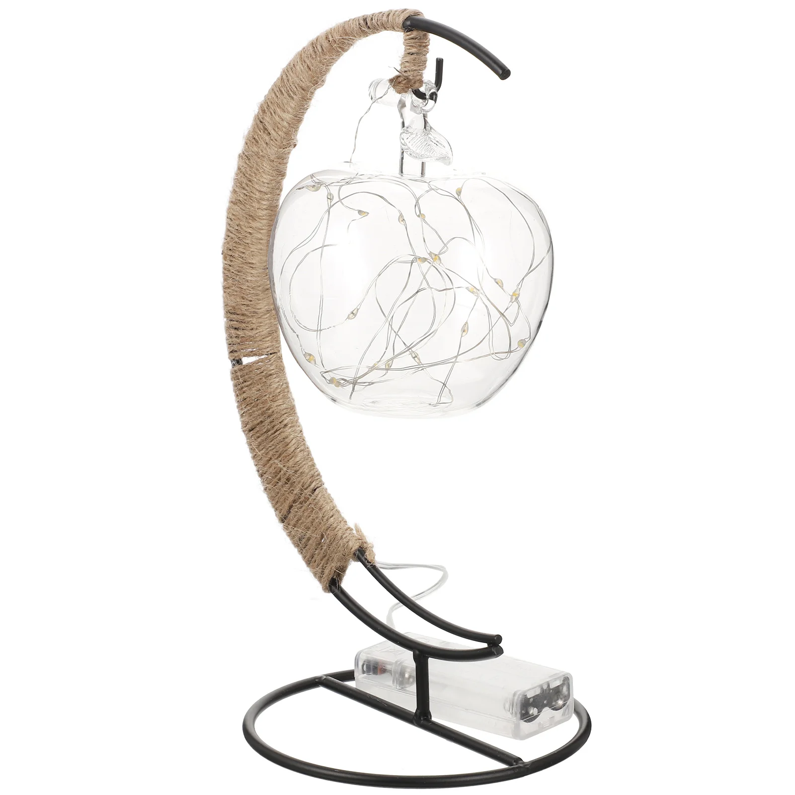 

Moon Shape Apple Style Lamp Bedroom Night Light Decorative Atmosphere Lamp Sturdy Design Warm Room