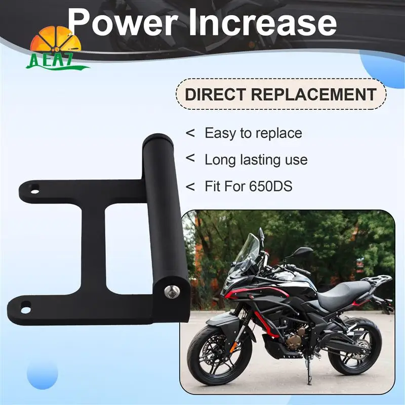 

AEA7-Motorcycle Navigation Plate Bracket Stand Holder Phone GPS Bracket For VOGE 650DS 650DSX DS650