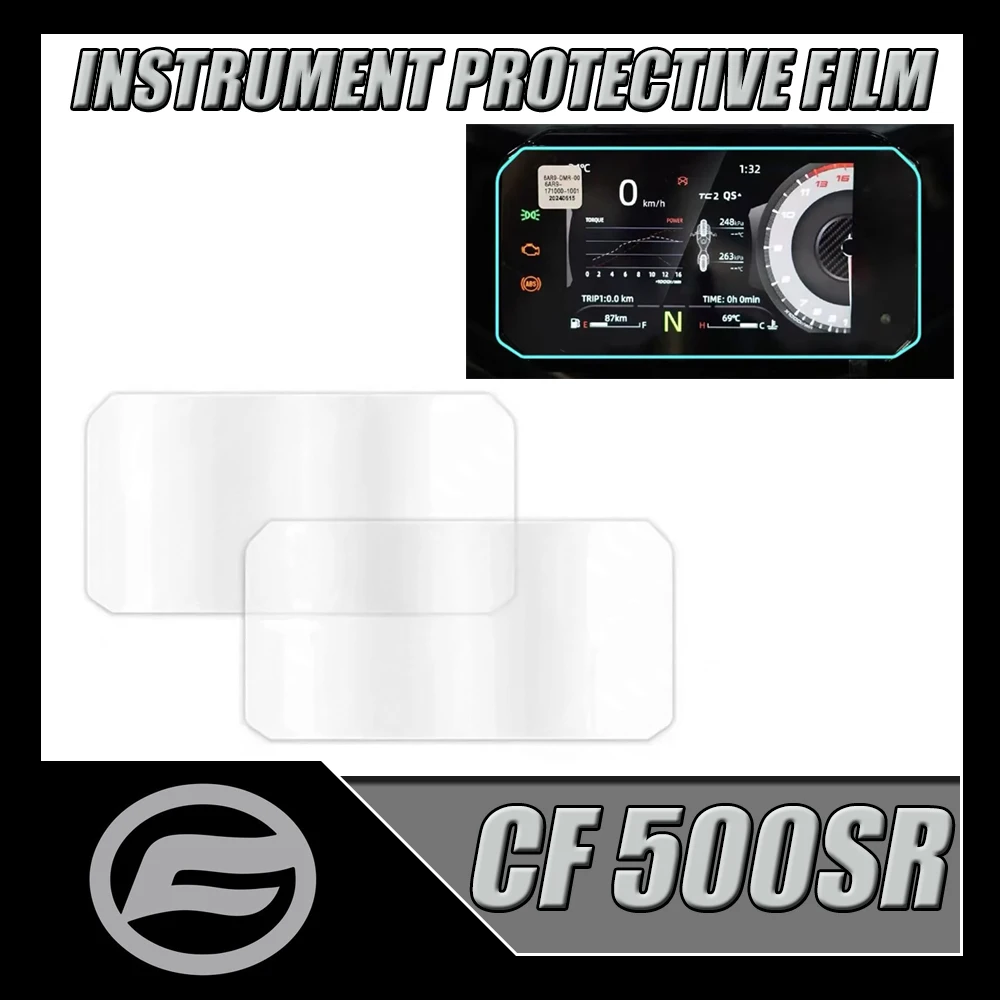 

FIT 500SR Instrument Protective Film TPU Self repairing High Transparency Protective Film For CF 500 SR VOOM