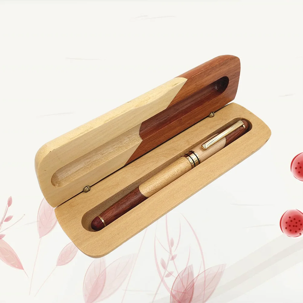 

Signature Pen Set School Supplies Ball- Stationary Wooden Roller Stitching