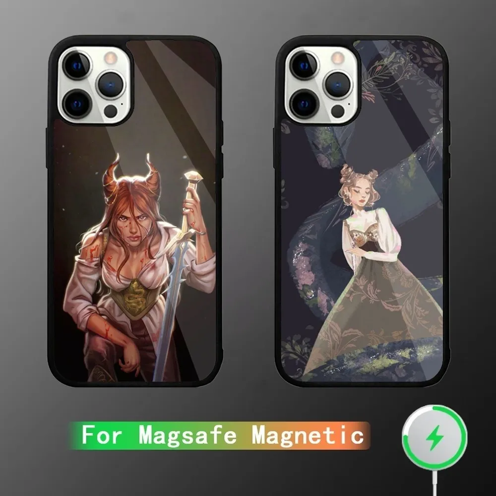 

The Cruel Prince Jude Cardan Phone Case For iPhone 16,15,14,13,12,11,Plus,Pro,Max Mini Magsafe Magnetic Wireless Charging