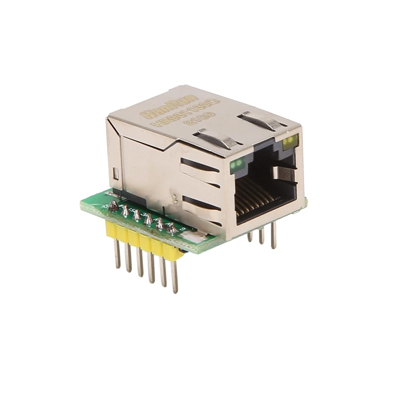 Módulo de red Ethernet W5500, interfaz SPI, protocolo Ethernet/TCP/IP, Compatible con Wiz820io