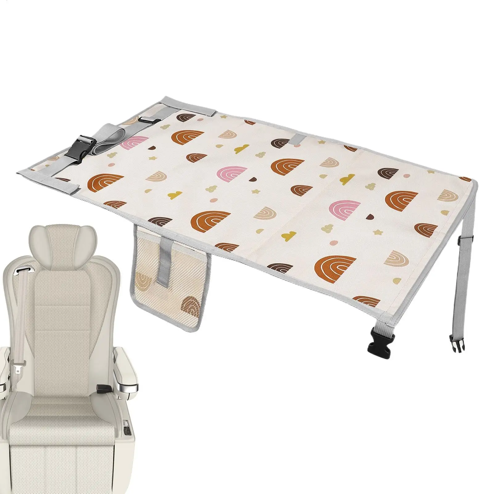 

Удлинитель сиденья самолета для детей, портативное детское дорожное сиденье, удлинитель, кровать для самолета, складной детский спальный коврик для столовой