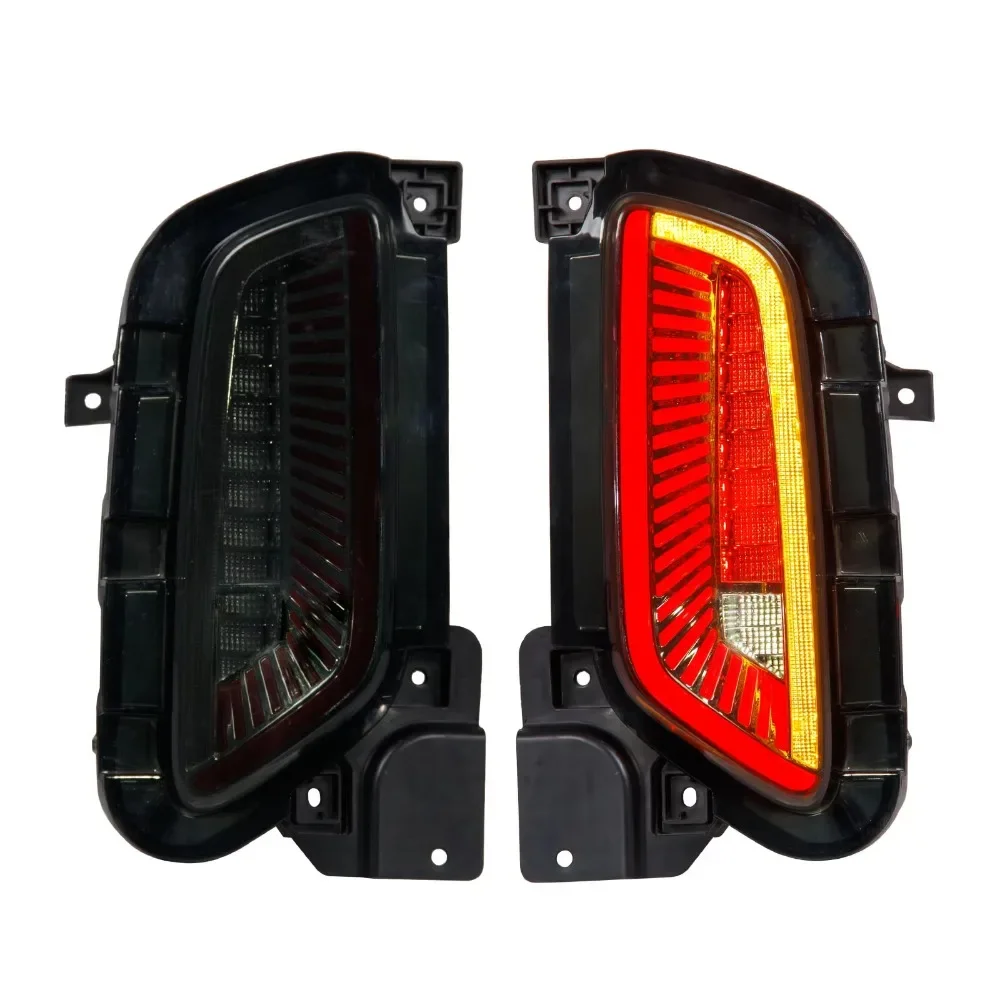 for Toyota Hyryder 2023-2024 Upgrade Red ABS LED Rear Bumper Reflector Tail Brake Lights Rear Marker Turn Signal Lamp Assembly detail image 2