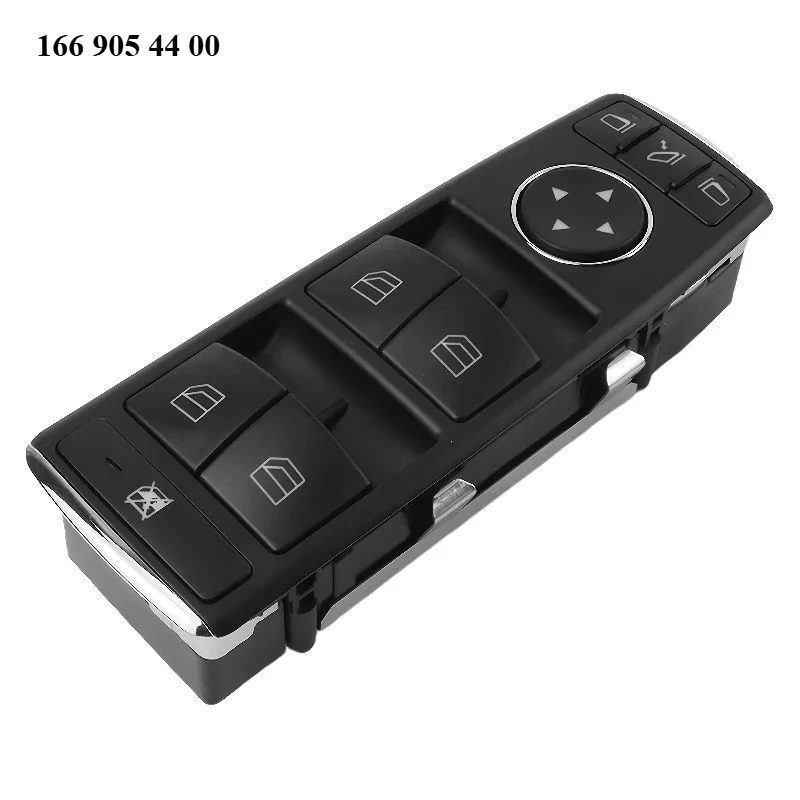 1669054400 1669054300 Front Left Power Window Master Switch for W166 X166 C117 CLA250 GLE350 GLE400 G550 GLA250 ML GL GLS
