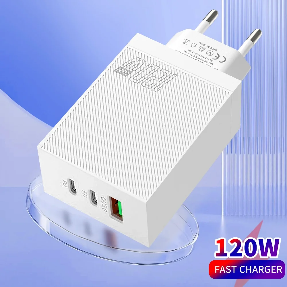 120W 3 Ports Usb C … - image