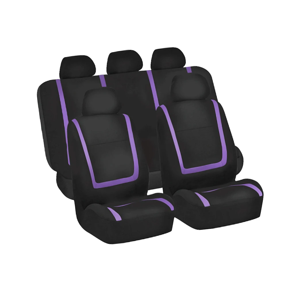 

9 pcs Car Seat Cover Universal Thick Durable Wear Resistant Seat Protector Comfortable Decorative Interior Accessory For Cars