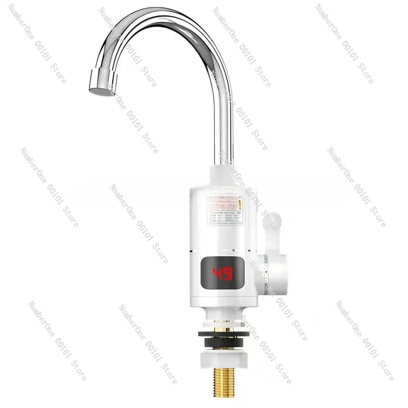 

Household Electric Heat Faucet Kitchen Three-Second Quick-Heating Water Heater Digital Display Constant Temperature Faucet