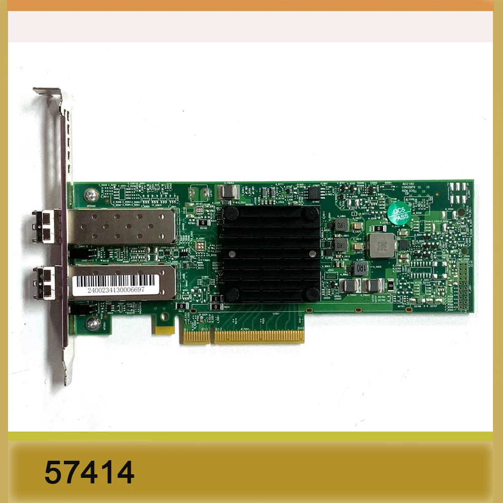 

Для сетевой карты Broadcom с двойным волокном 25 г 57414