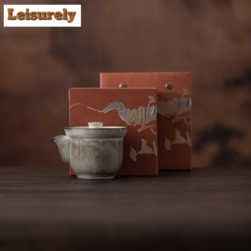 

130 мл ритм чернил, ручной чайник, антикварный чайник, горшок для заварки чая, чайник с ситечком, аксессуары для чайной церемонии, украшения