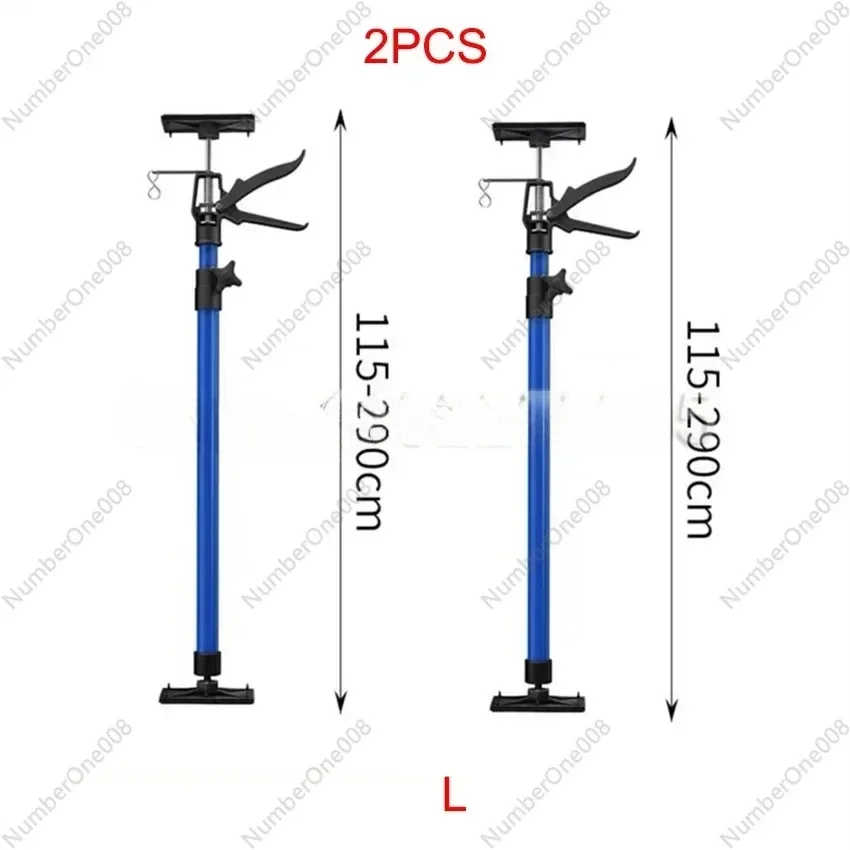 Super High115-290cm Woodworking Telescopic Support Rod Wooden Ceiling Door Frame Raise Lifter Labor-Saving Arm Jack